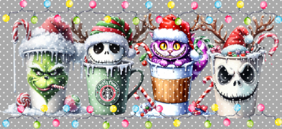 16oz Christmas-S  3464